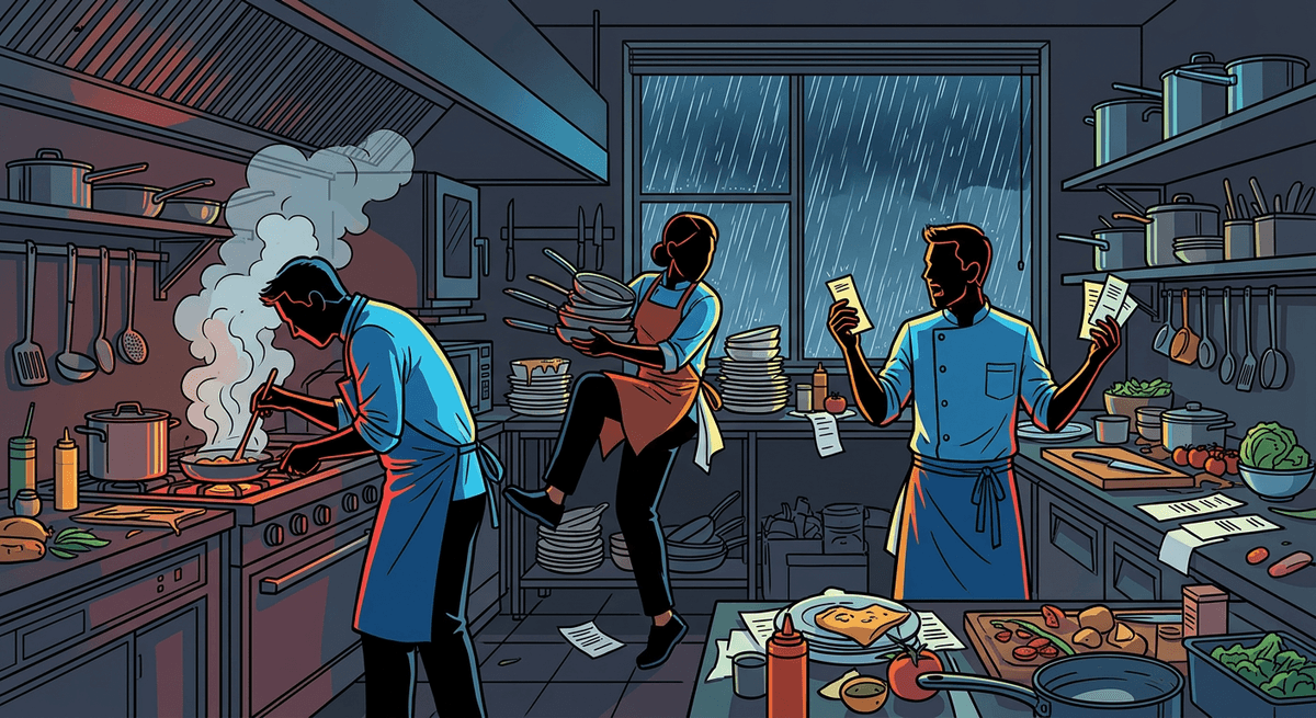 The acclaimed culinary drama resolves its narrative by forcing its core cast to navigate the sudden departure of its central character during a major storm.